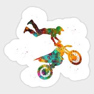 Motocross Dirt Bike Sticker